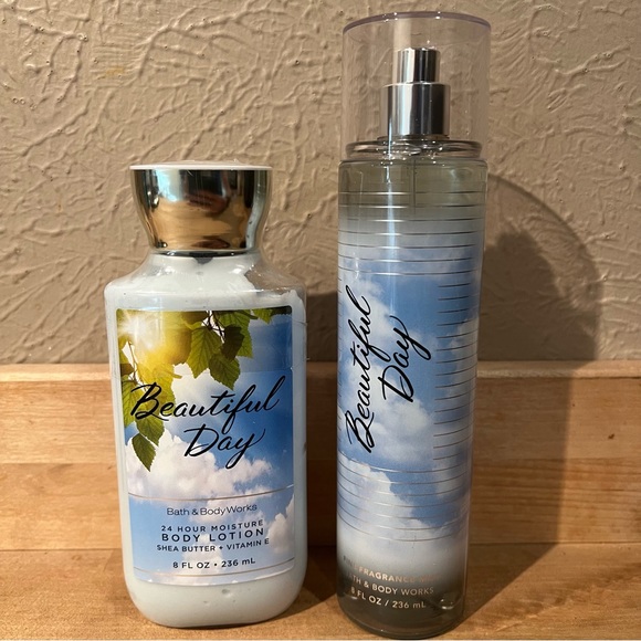 Bath & Body Works Bath & Body Nwt Beautiful Day Fragrance Mist And